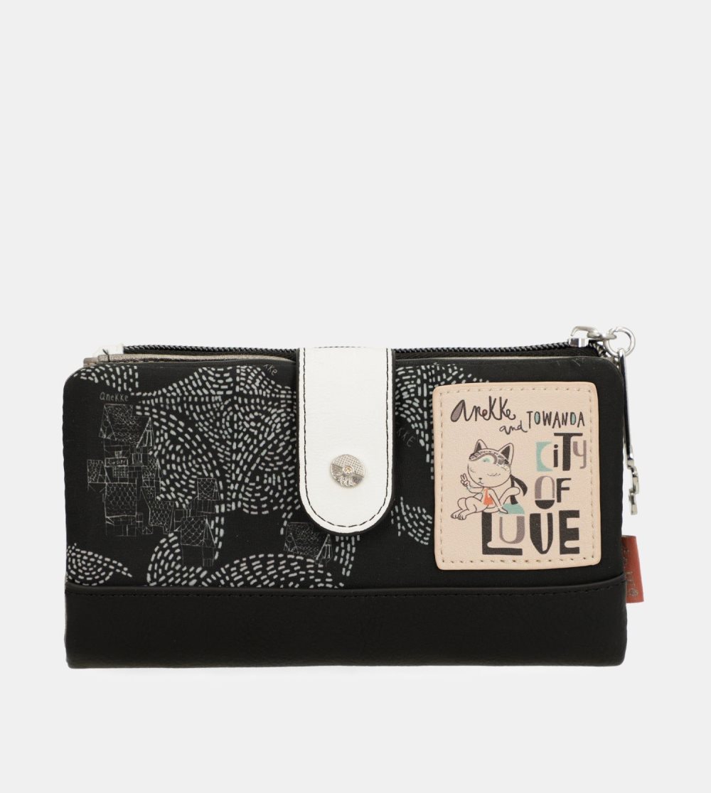 Női Anekke Nature Sixties Large Rfid Wallet Pénztárca | PODICB-497