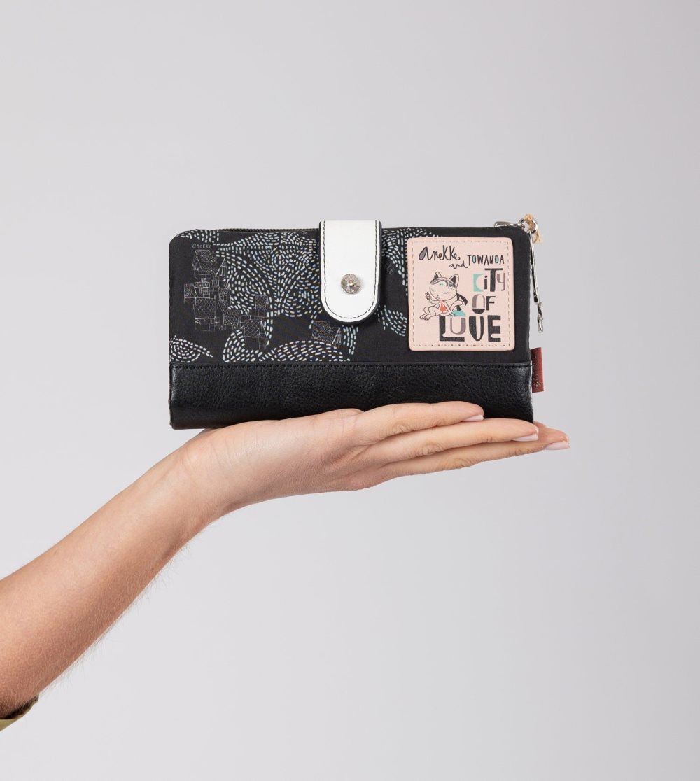 Női Anekke Nature Sixties Large Rfid Wallet Pénztárca | PODICB-497