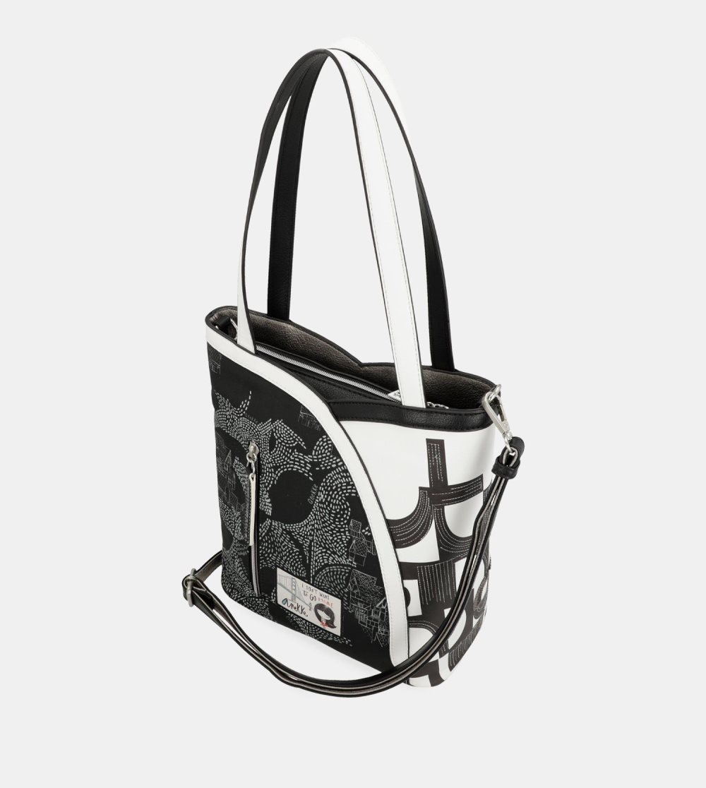 Női Anekke Nature Sixties Tote With Shoulder Strap Válltáskák | LIYSHV-051
