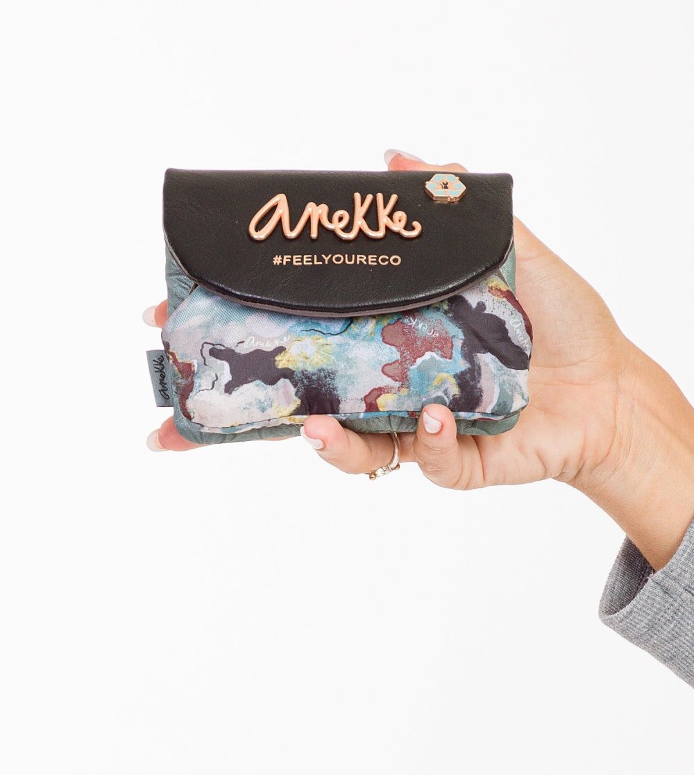 Női Anekke Nature Woods Coin Purse With Flap Pénztárca | IQBEYK-486