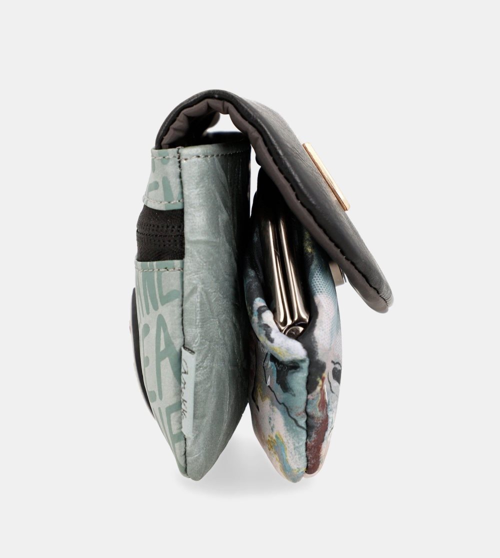 Női Anekke Nature Woods Coin Purse With Flap Pénztárca | IQBEYK-486