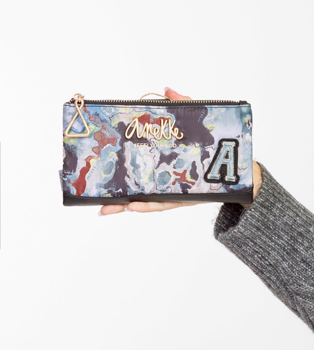 Női Anekke Nature Woods Wallet With Removable Card Holder Pénztárca | UCBWFS-687