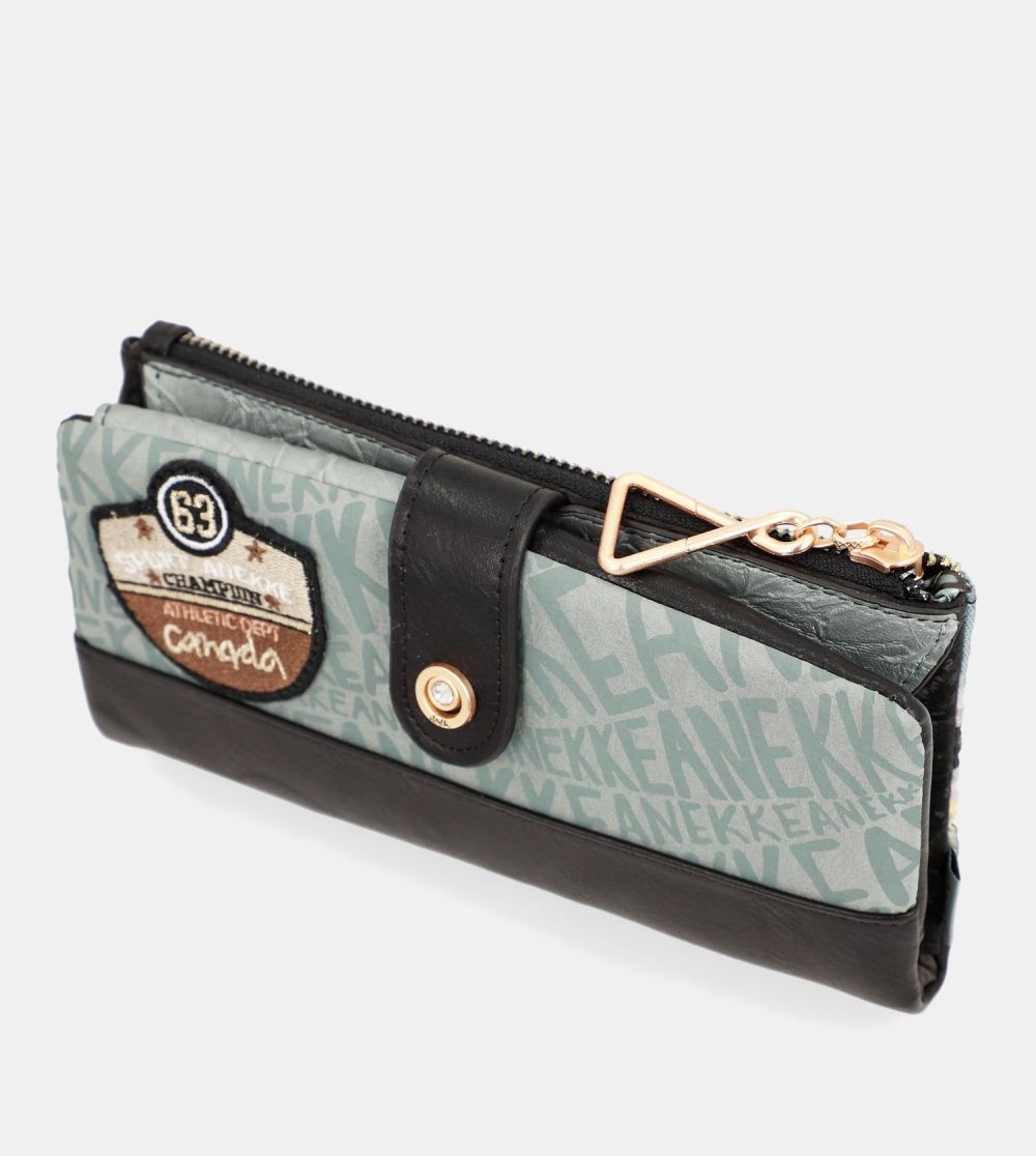 Női Anekke Nature Woods Wallet With Removable Card Holder Pénztárca | UCBWFS-687