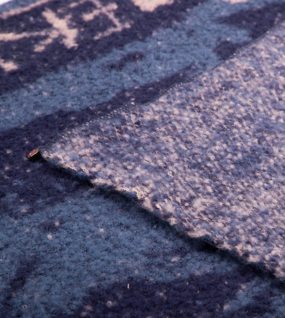 Női Anekke Navy Blue Contemporary Scarf. Sál | OQARKJ-475