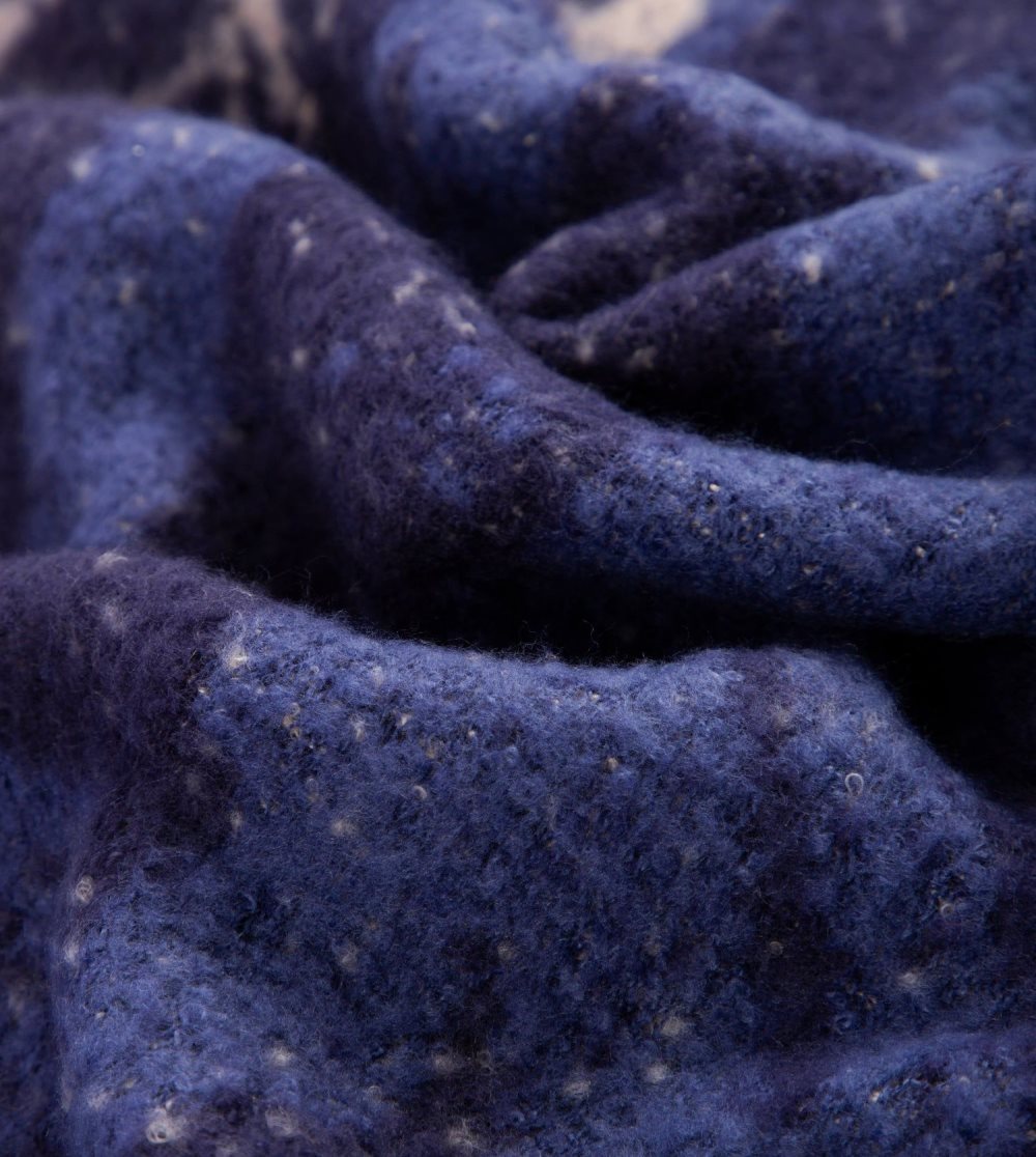 Női Anekke Navy Blue Contemporary Scarf. Sál | OQARKJ-475