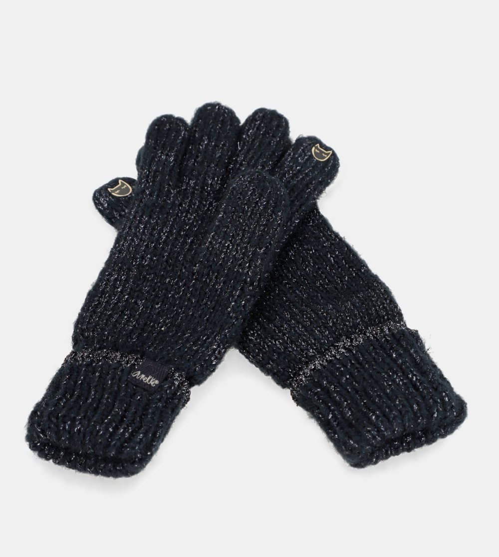 Női Anekke Navy Blue Logomania Gloves. Kesztyű | PKCEOL-375