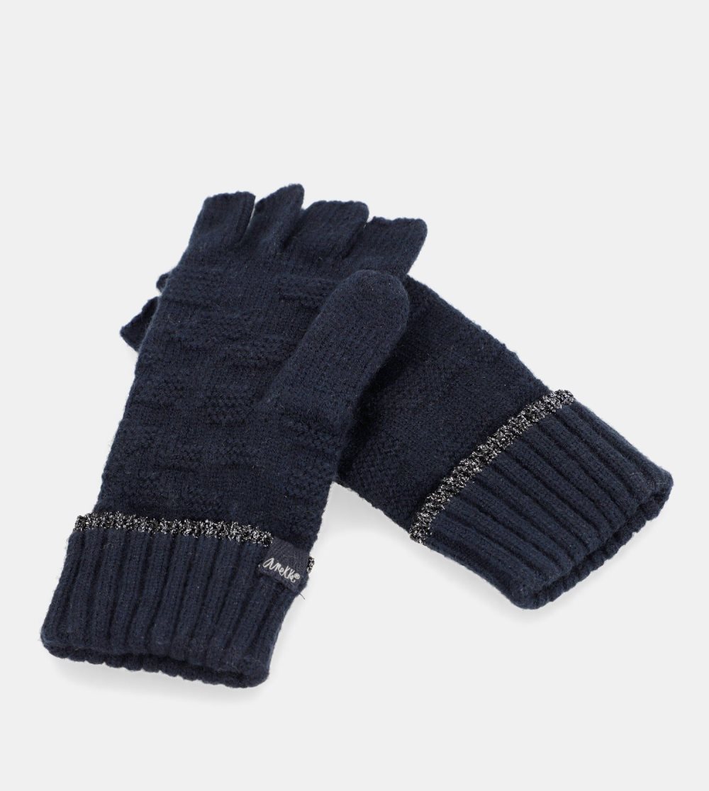 Női Anekke Navy Mittens Kesztyű | ULMFHI-279