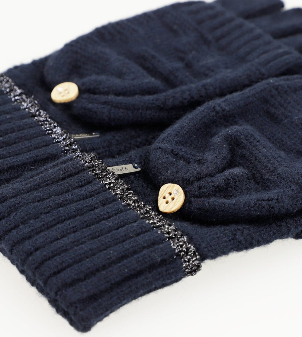Női Anekke Navy Mittens Kesztyű | ULMFHI-279