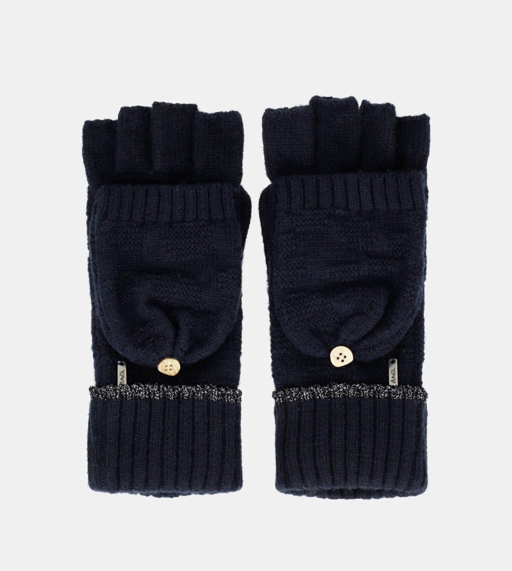 Női Anekke Navy Mittens Kesztyű | ULMFHI-279