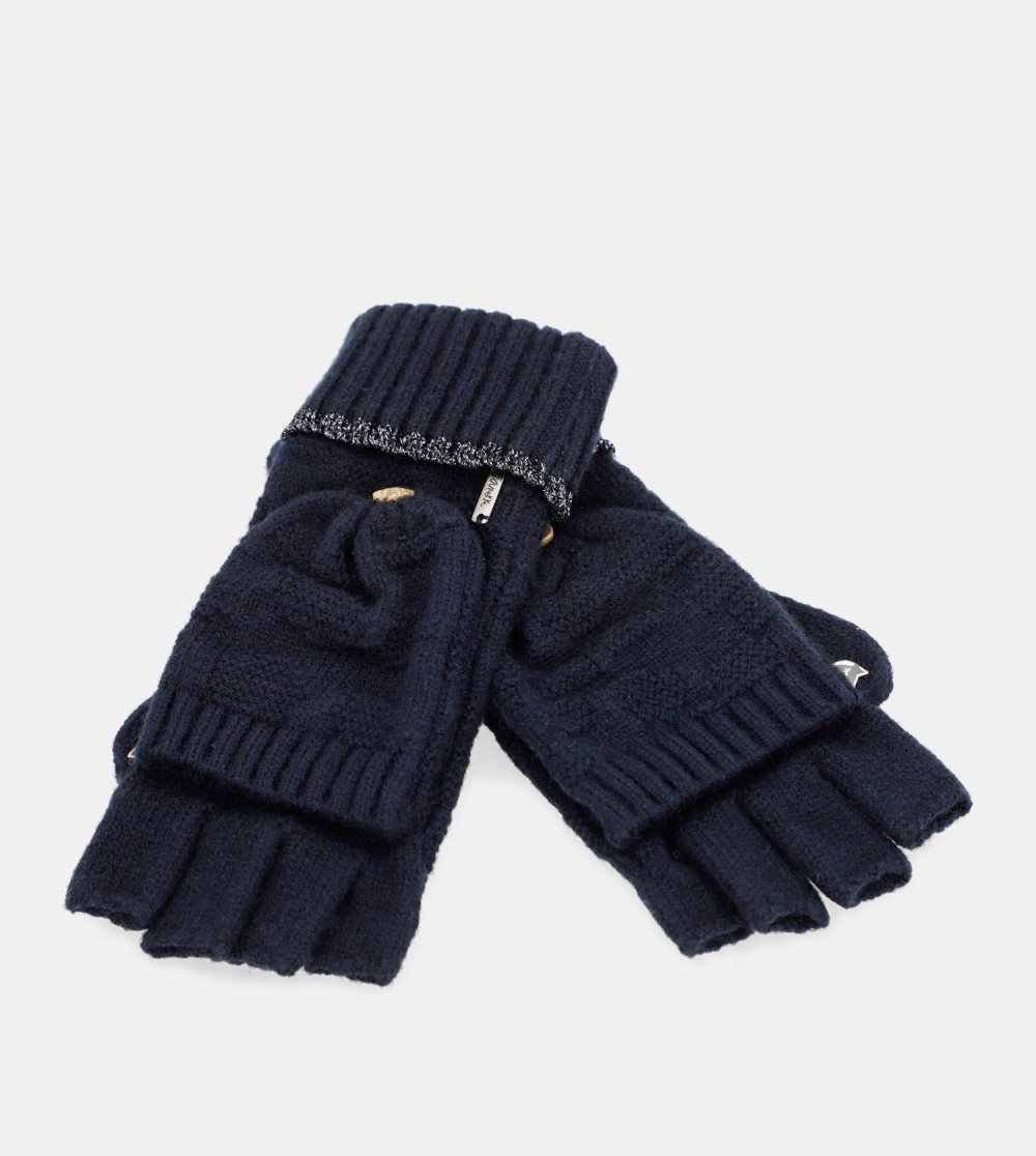 Női Anekke Navy Mittens Kesztyű | ULMFHI-279