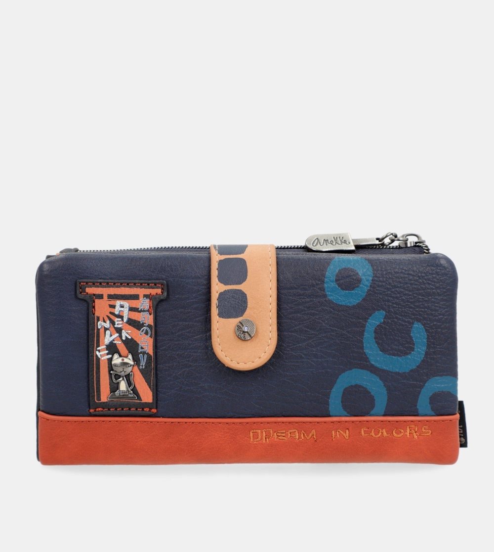 Női Anekke Origami Large Flexible Rfid Wallet Pénztárca | UIQFVP-042