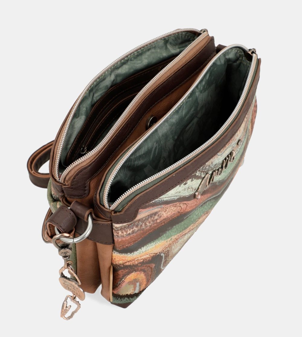 Női Anekke Outer 2-compartment Crossbody Bag Crossbody Táska | BRHSAF-358
