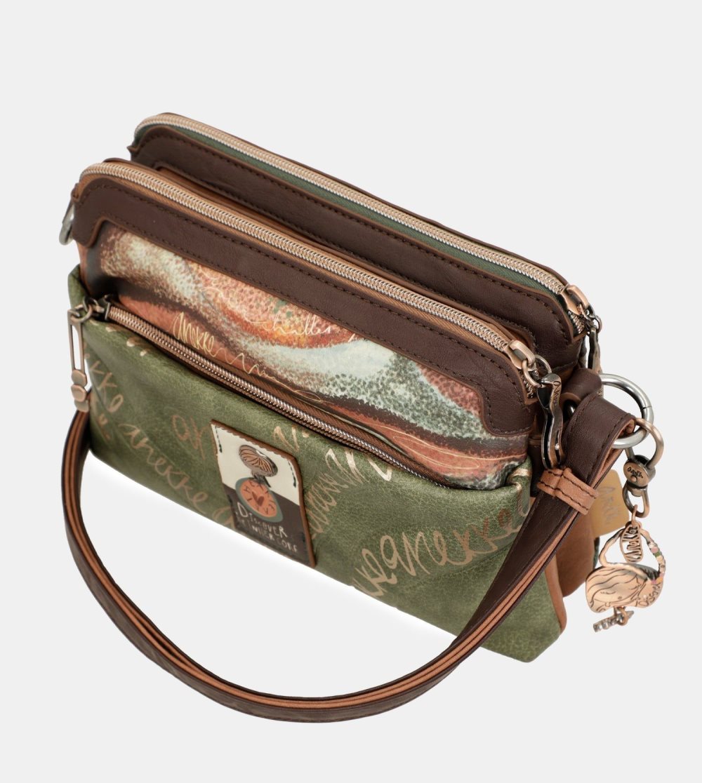 Női Anekke Outer 2-compartment Crossbody Bag Crossbody Táska | BRHSAF-358