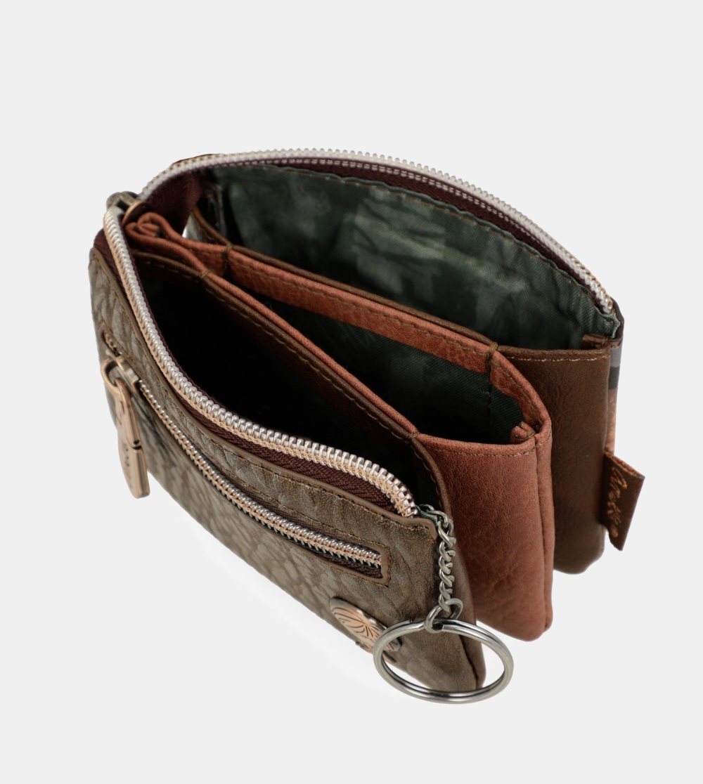 Női Anekke Outer 3-compartment Coin Purse Pénztárca | SYGTHQ-471