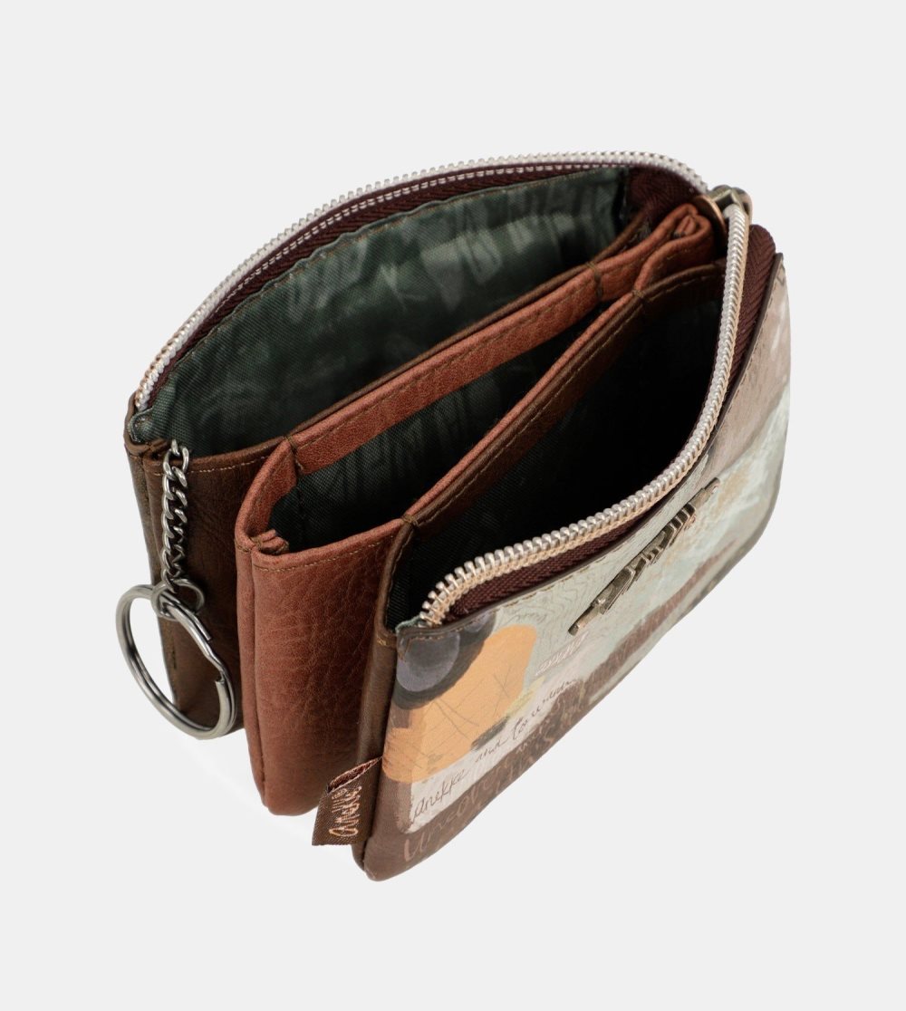 Női Anekke Outer 3-compartment Coin Purse Pénztárca | SYGTHQ-471