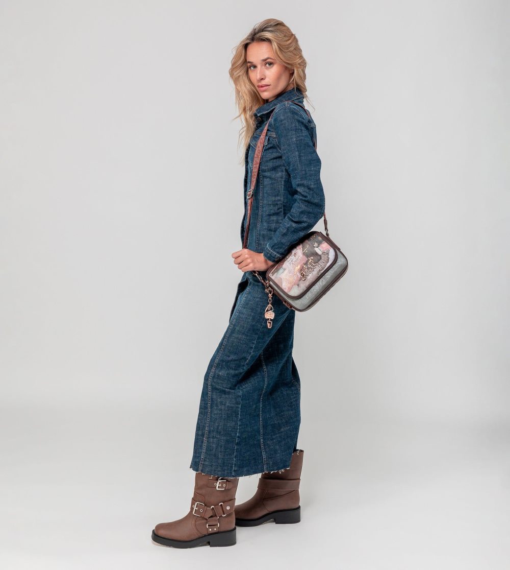 Női Anekke Outer Crossbody Bag With Flap Crossbody Táska | ILYRDX-761