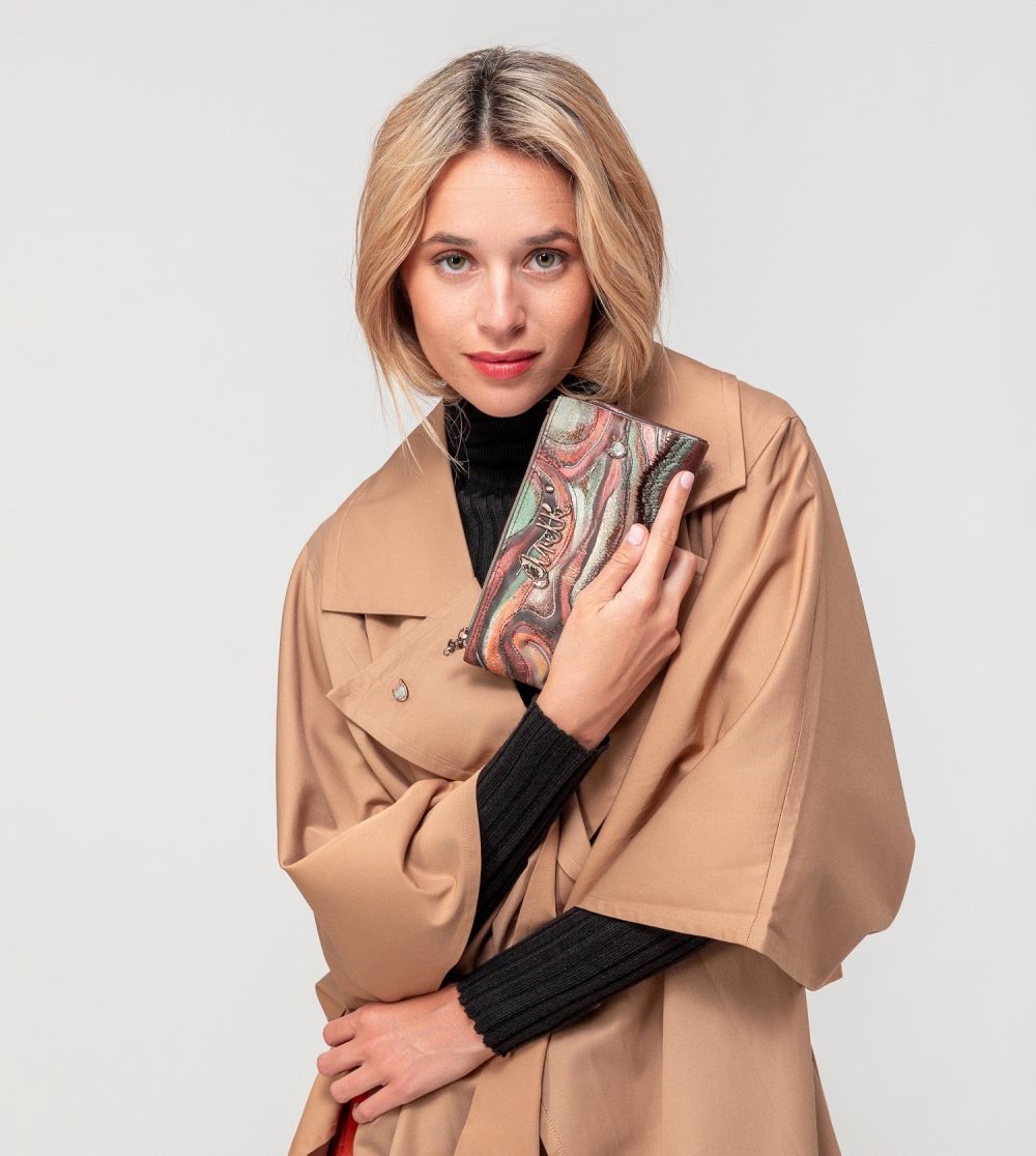 Női Anekke Outer Large Rfid Wallet Pénztárca | JKZCOX-917