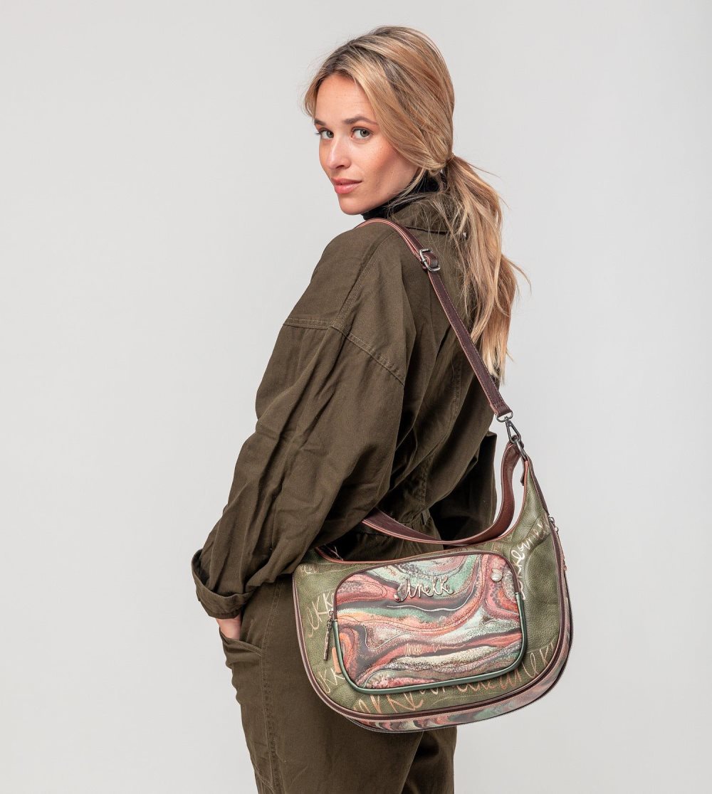 Női Anekke Outer Large Shoulder Bag Crossbody Táska | BKCIZO-615