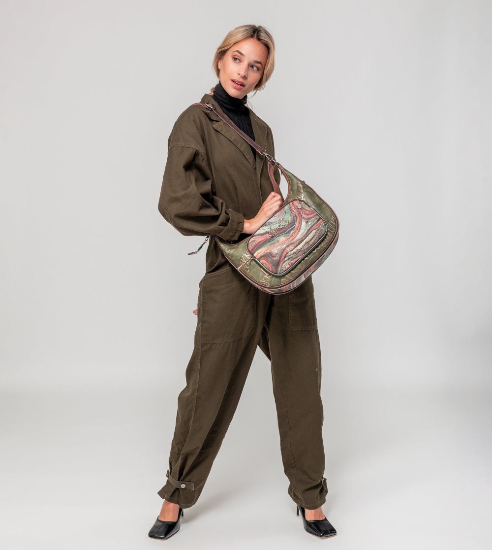 Női Anekke Outer Large Shoulder Bag Crossbody Táska | BKCIZO-615