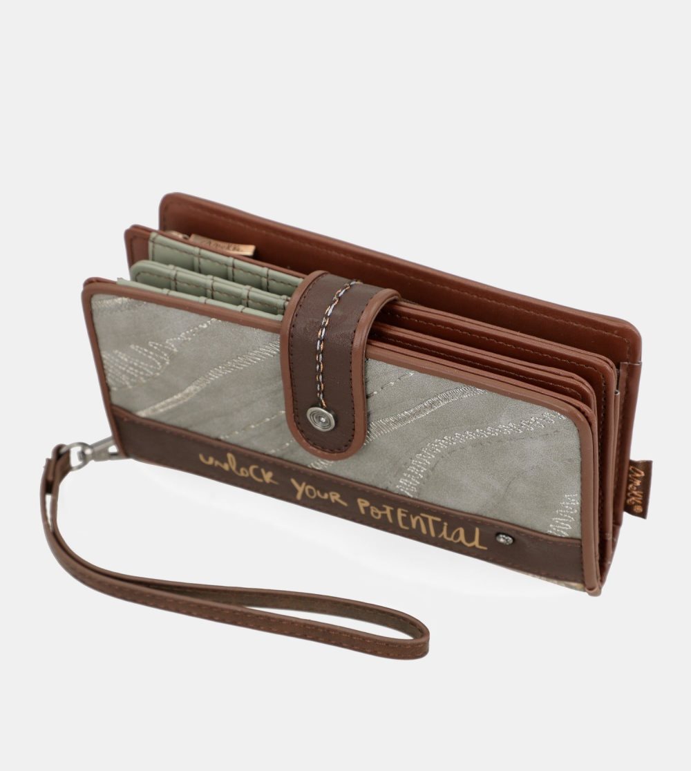 Női Anekke Outer Large Wallet Pénztárca | GSVBHE-193