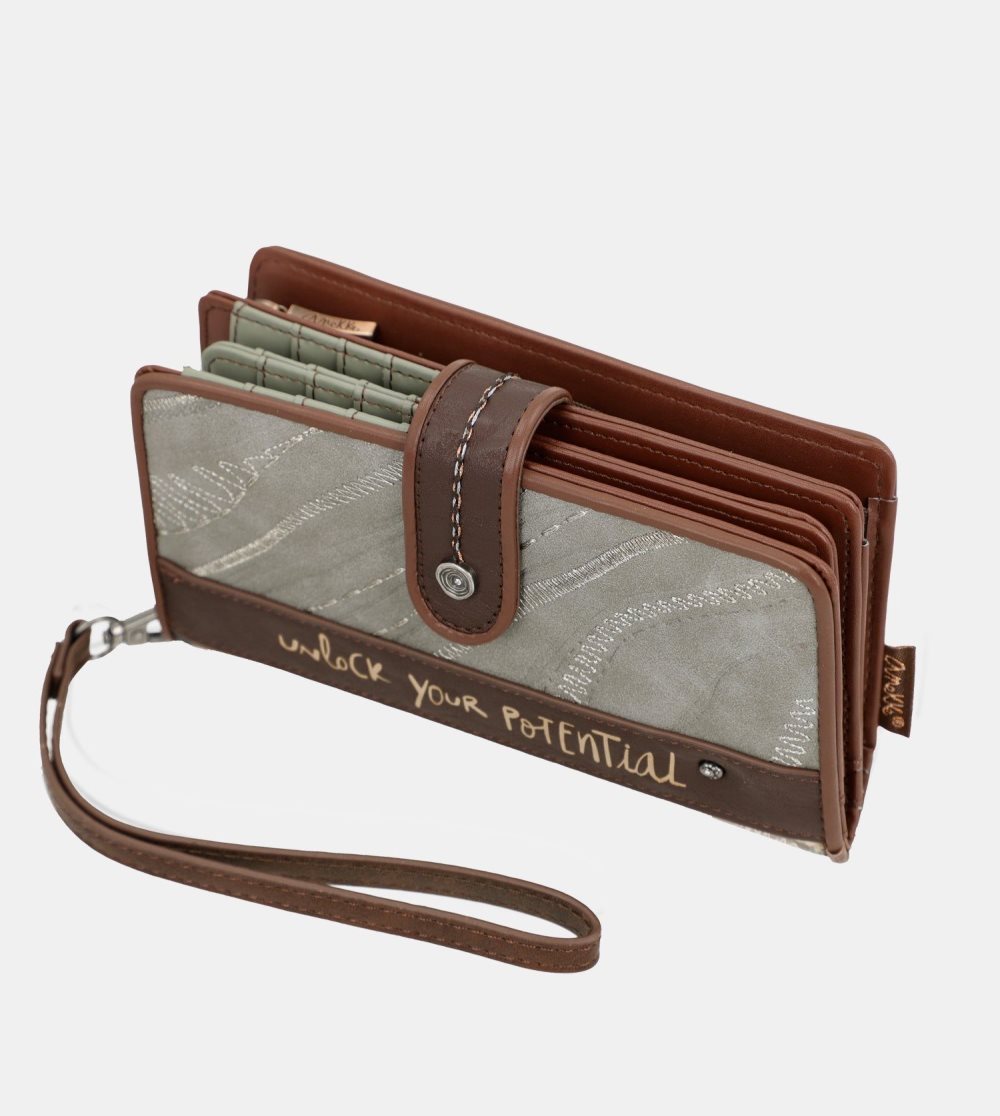 Női Anekke Outer Large Wallet Pénztárca | GSVBHE-193