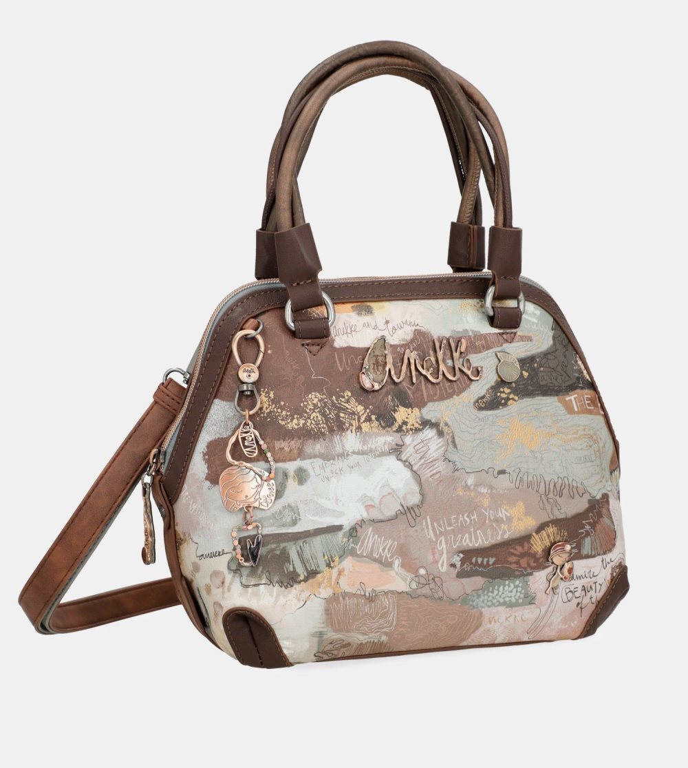Női Anekke Outer Short Handle Medium Bag Crossbody Táska | HJMYFA-681