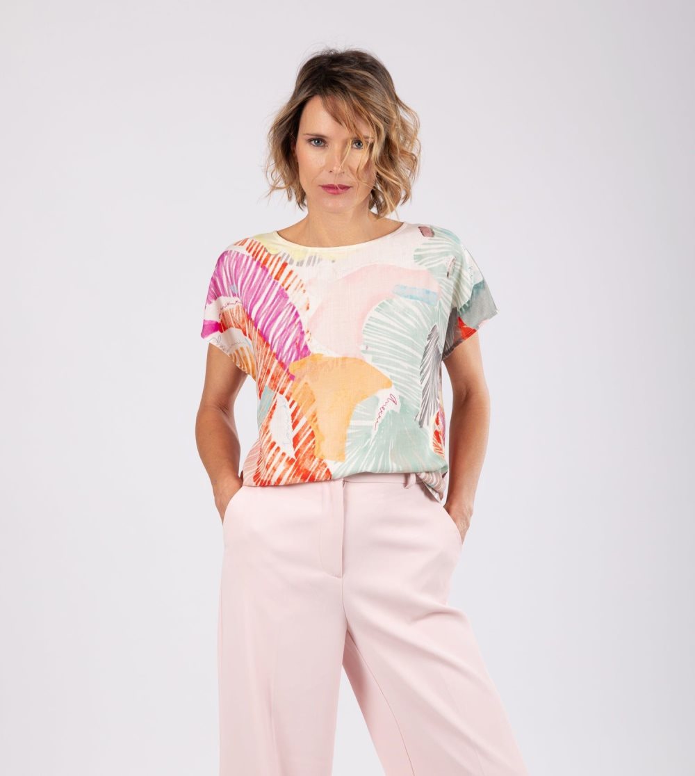 Női Anekke Passion Printed T-shirt Póló | IPEONQ-250
