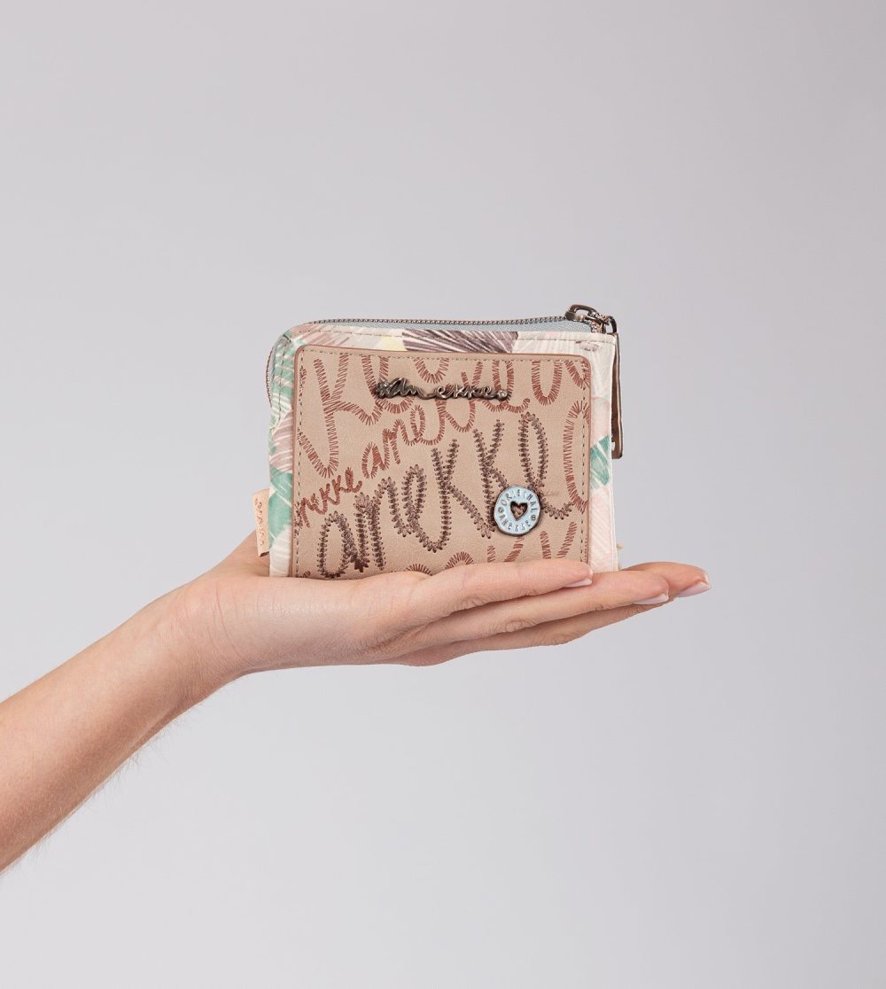 Női Anekke Passion Rfid Flexible Small Wallet Pénztárca | HRBWFK-145