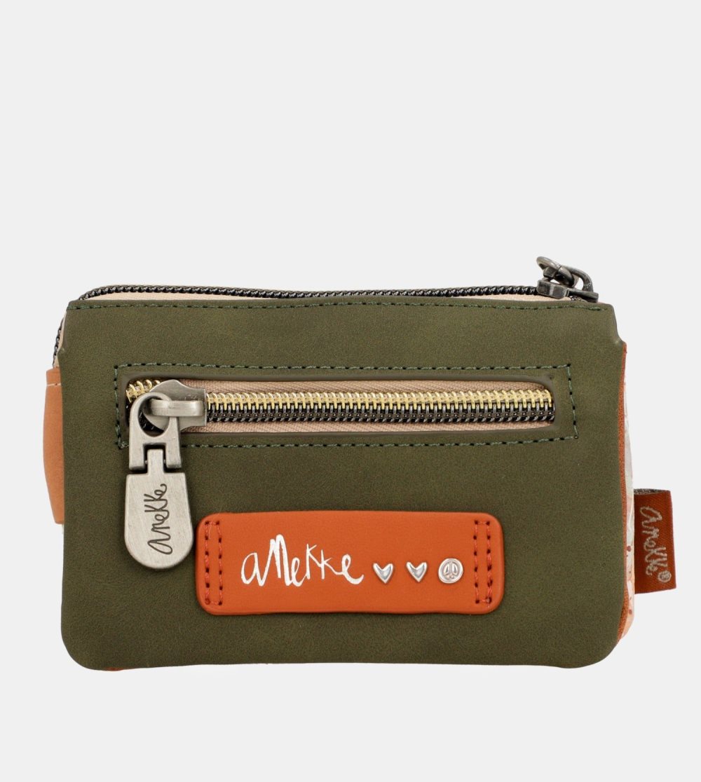 Női Anekke Peace & Love Camel 3-compartment Coin Purse Pénztárca | GAZWKQ-178