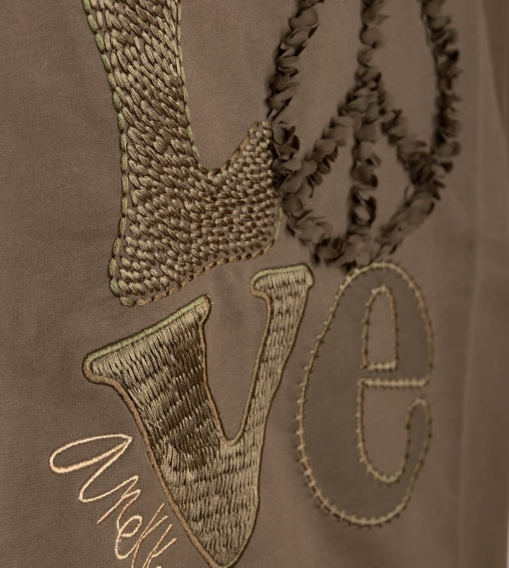 Női Anekke Peace & Love Green Sleeveless Sweatshirt Pulóverek | VNMERI-279
