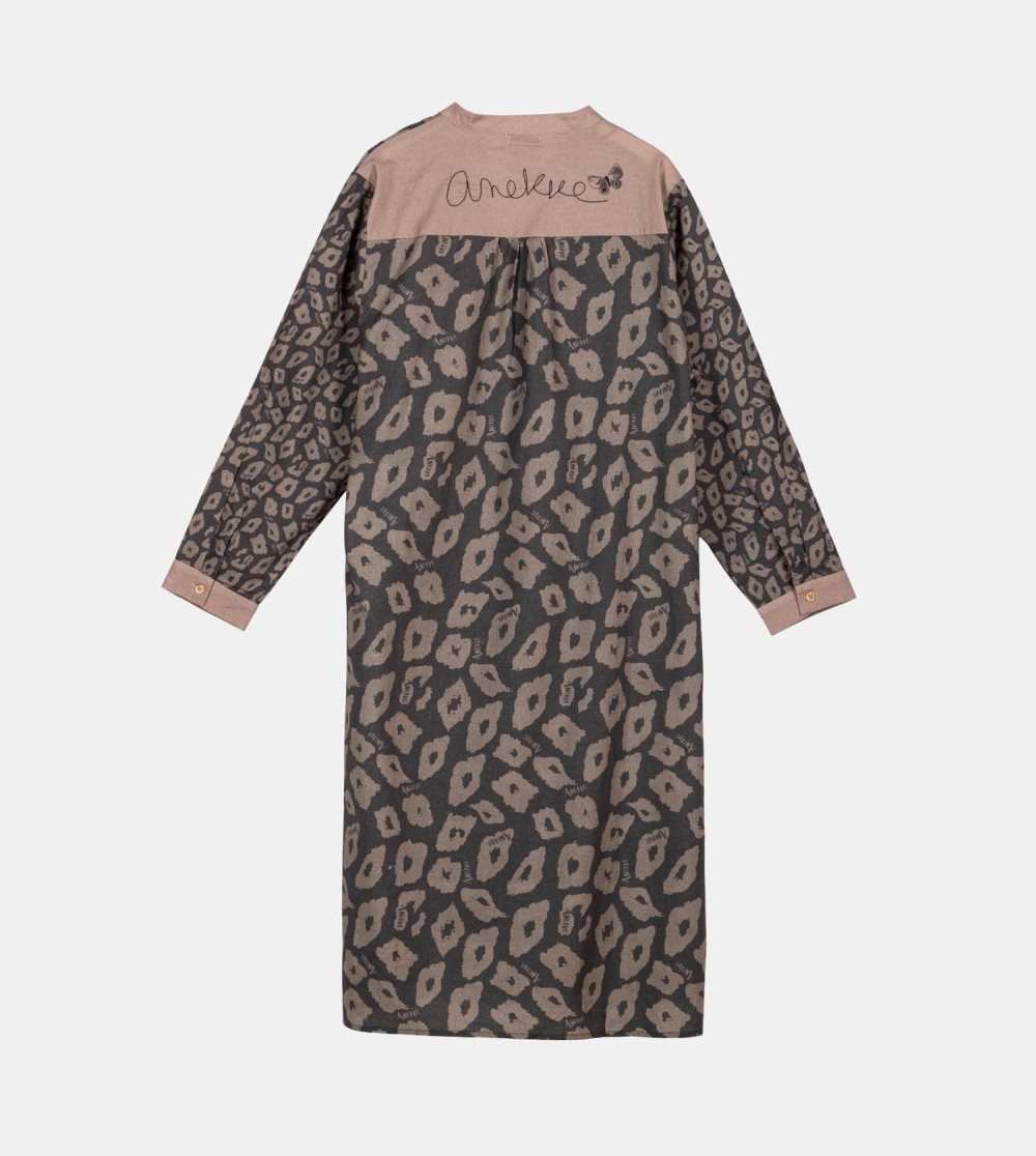 Női Anekke Printed Shirt Dress Ruha | KYCGMS-698
