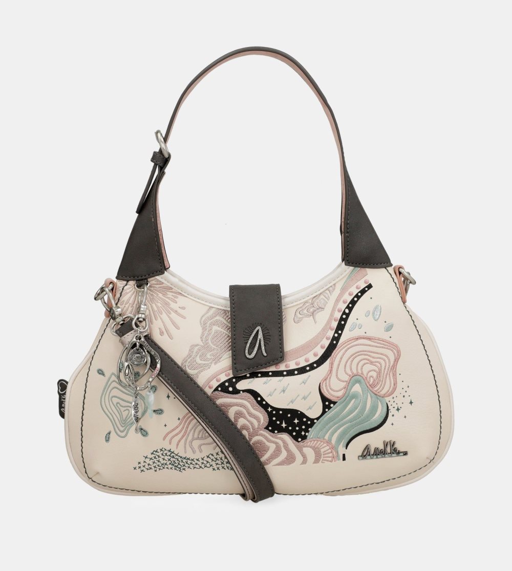Női Anekke Psicodelic Hobo Shoulder Bag Válltáskák | VZEDAI-296