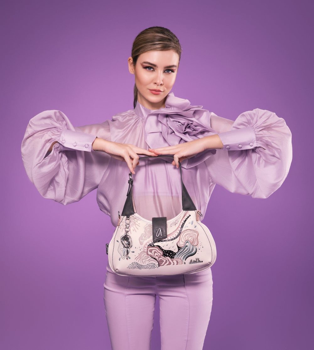 Női Anekke Psicodelic Hobo Shoulder Bag Válltáskák | VZEDAI-296