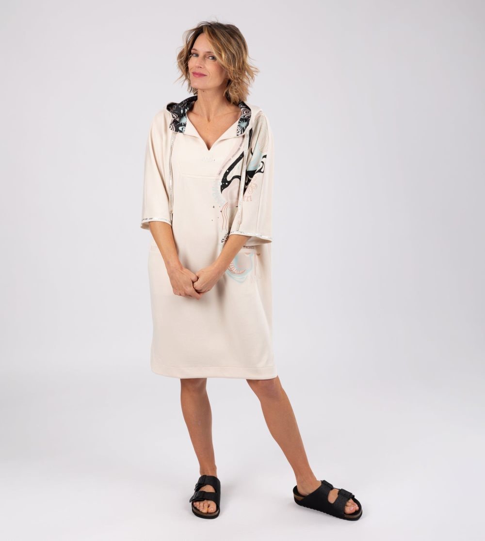 Női Anekke Psicodelic Sweatshirt Dress Ruha | QPBRKC-783