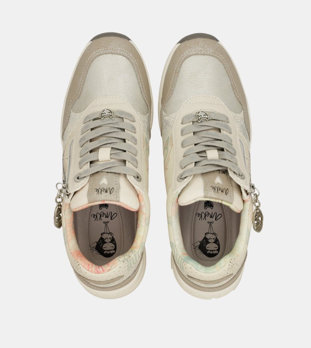 Női Anekke Psicodelic Wedge Sneakers Sportcipő | LGRMDW-237
