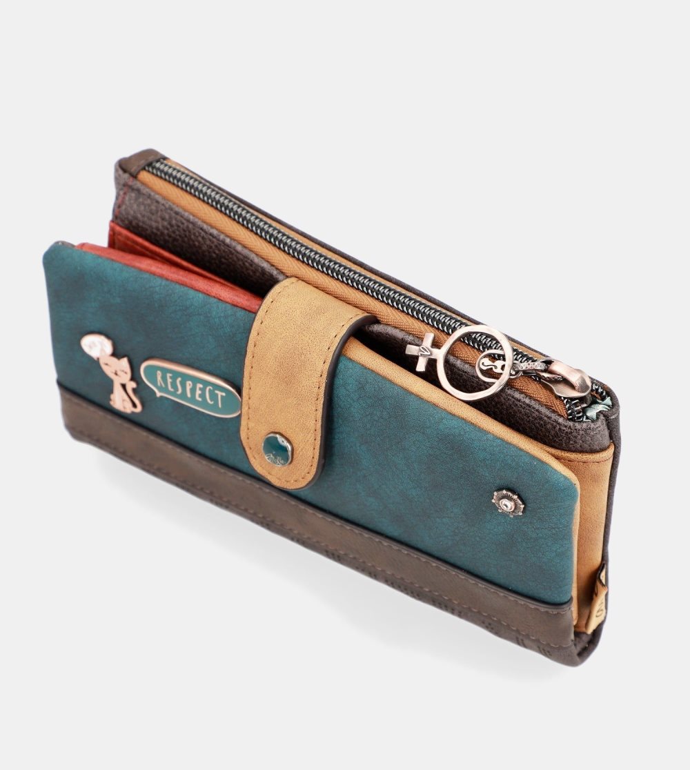 Női Anekke Respect Large Flexible Material Wallet Pénztárca | XDKWSN-087