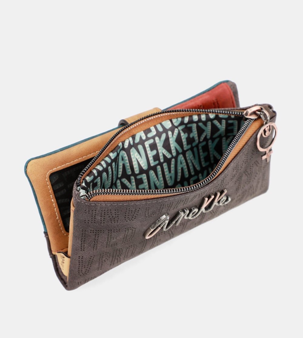Női Anekke Respect Large Flexible Material Wallet Pénztárca | XDKWSN-087