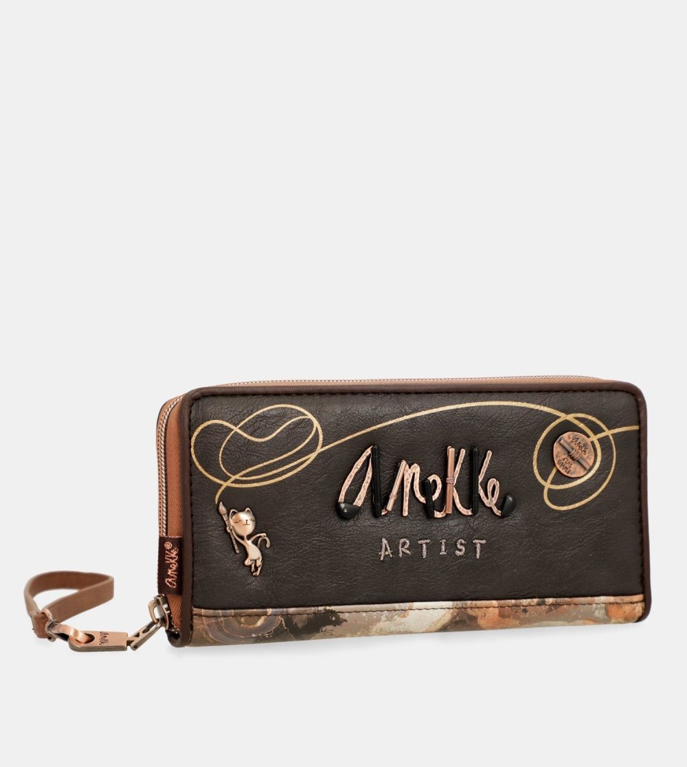 Női Anekke Shoen Brush Large Wallet Pénztárca | RCVOPS-843