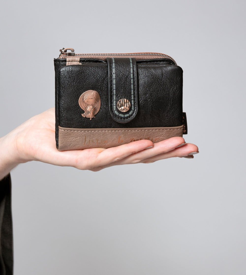 Női Anekke Shoen Brush Small Flexible Wallet Pénztárca | EJOTAW-839