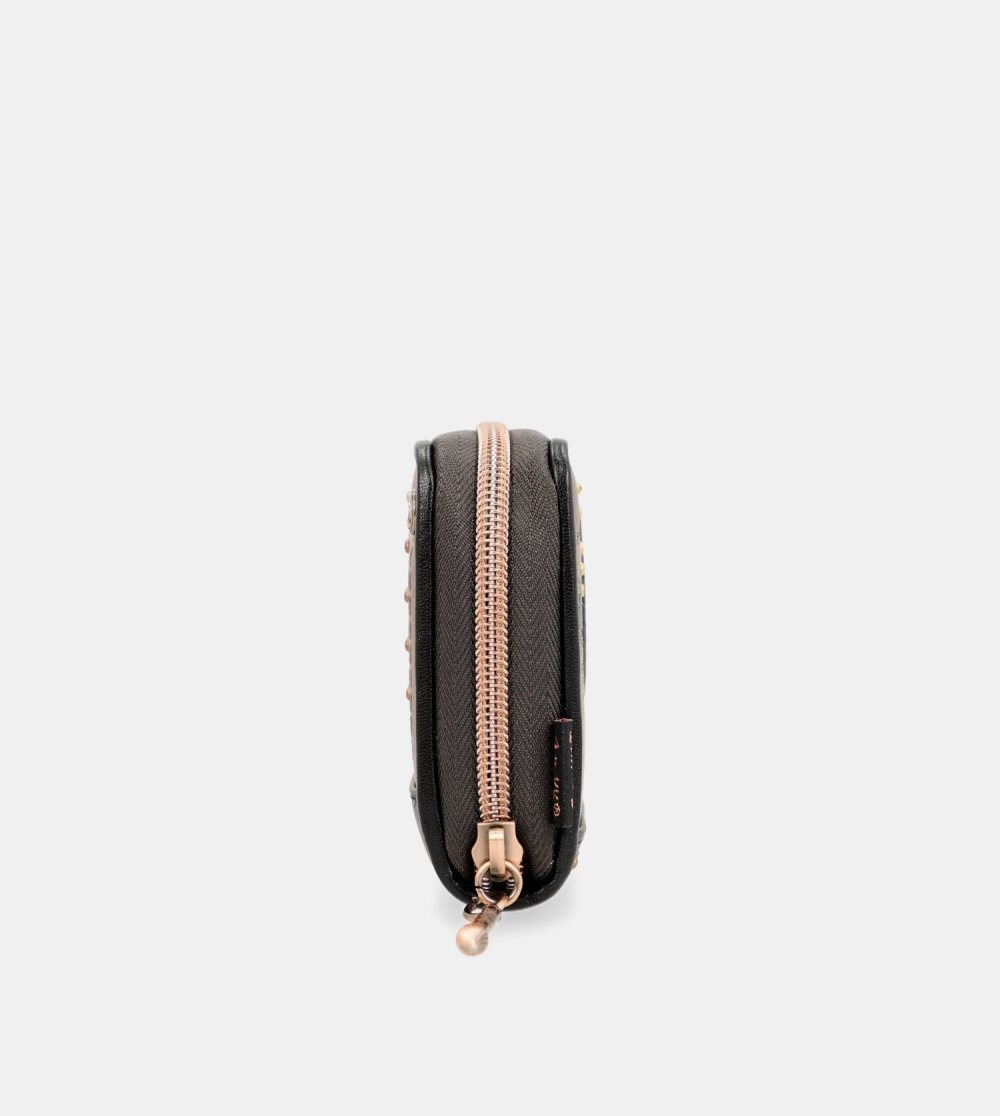 Női Anekke Shoen Large Black Rfid Wallet Pénztárca | EGOLUJ-203