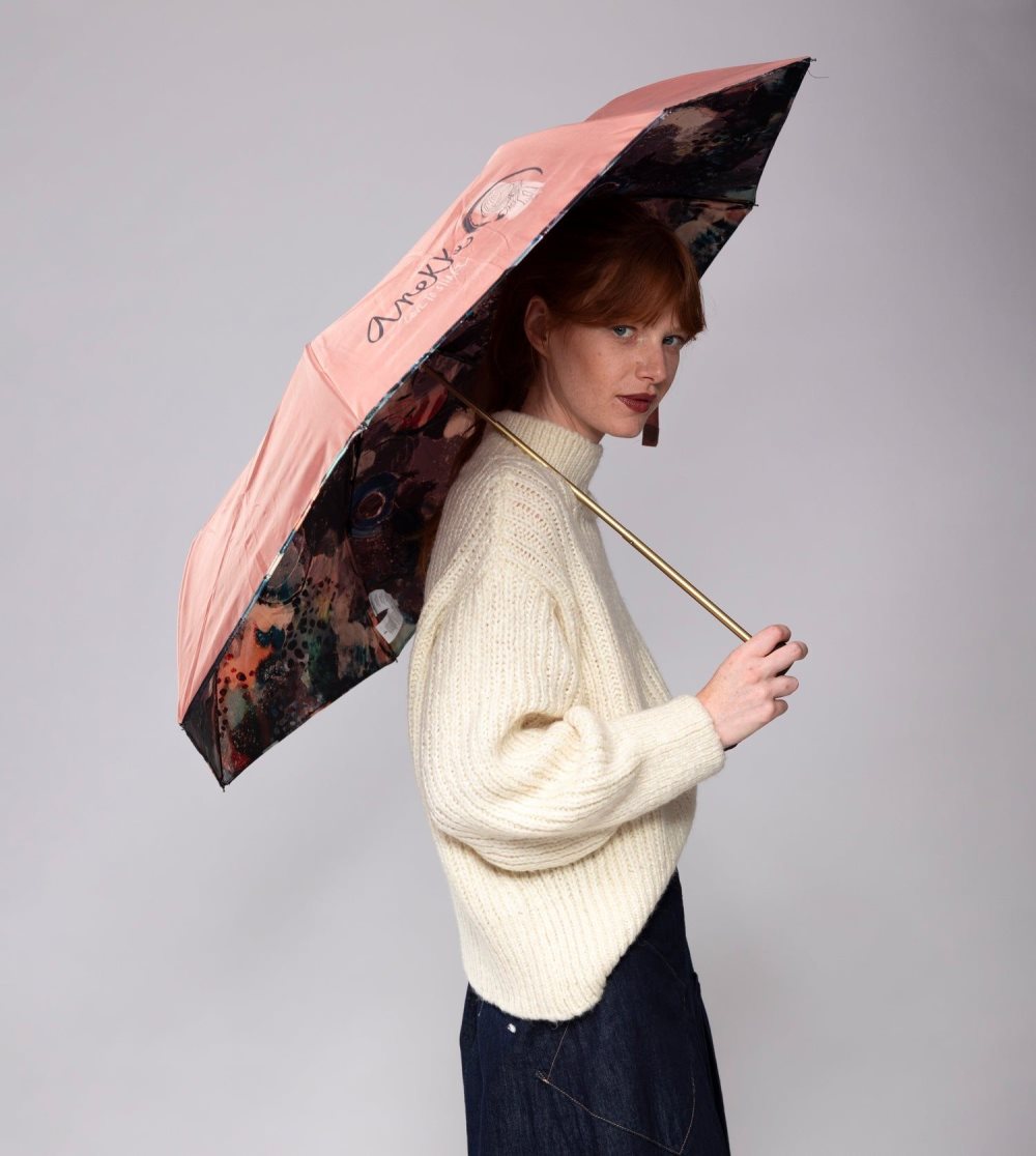 Női Anekke Shoen Manual Folding Umbrella Esernyők | UDMNHW-209