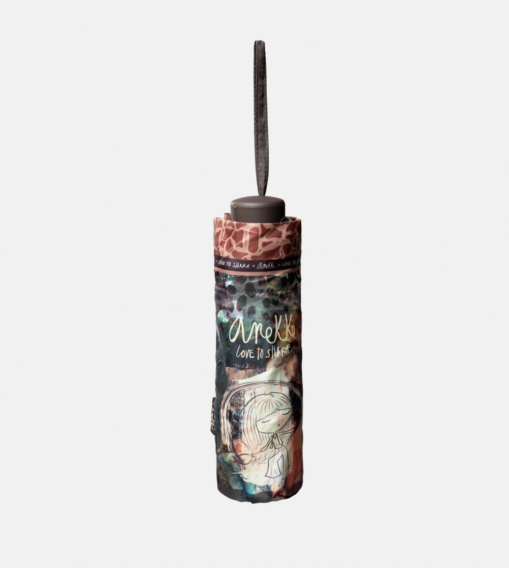 Női Anekke Shoen Manual Folding Umbrella Esernyők | UDMNHW-209
