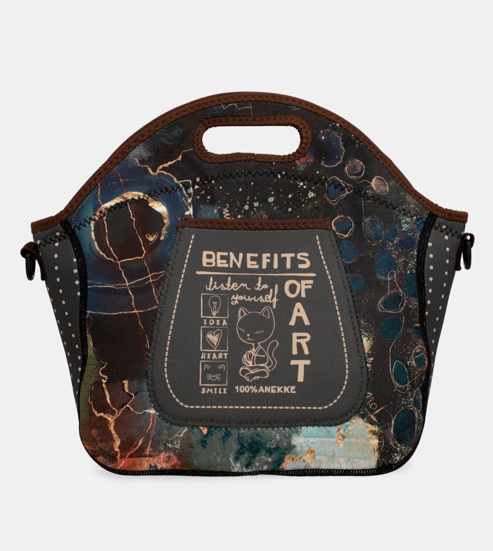 Női Anekke Shoen Neoprene Food Carrier Bag Ebéd Táska | HFPJXR-597