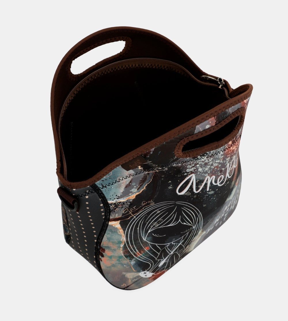 Női Anekke Shoen Neoprene Food Carrier Bag Ebéd Táska | HFPJXR-597