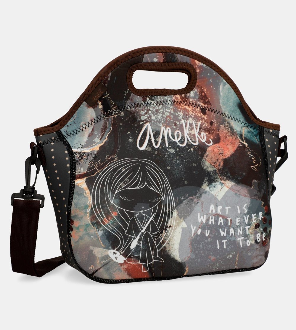 Női Anekke Shoen Neoprene Food Carrier Bag Ebéd Táska | HFPJXR-597