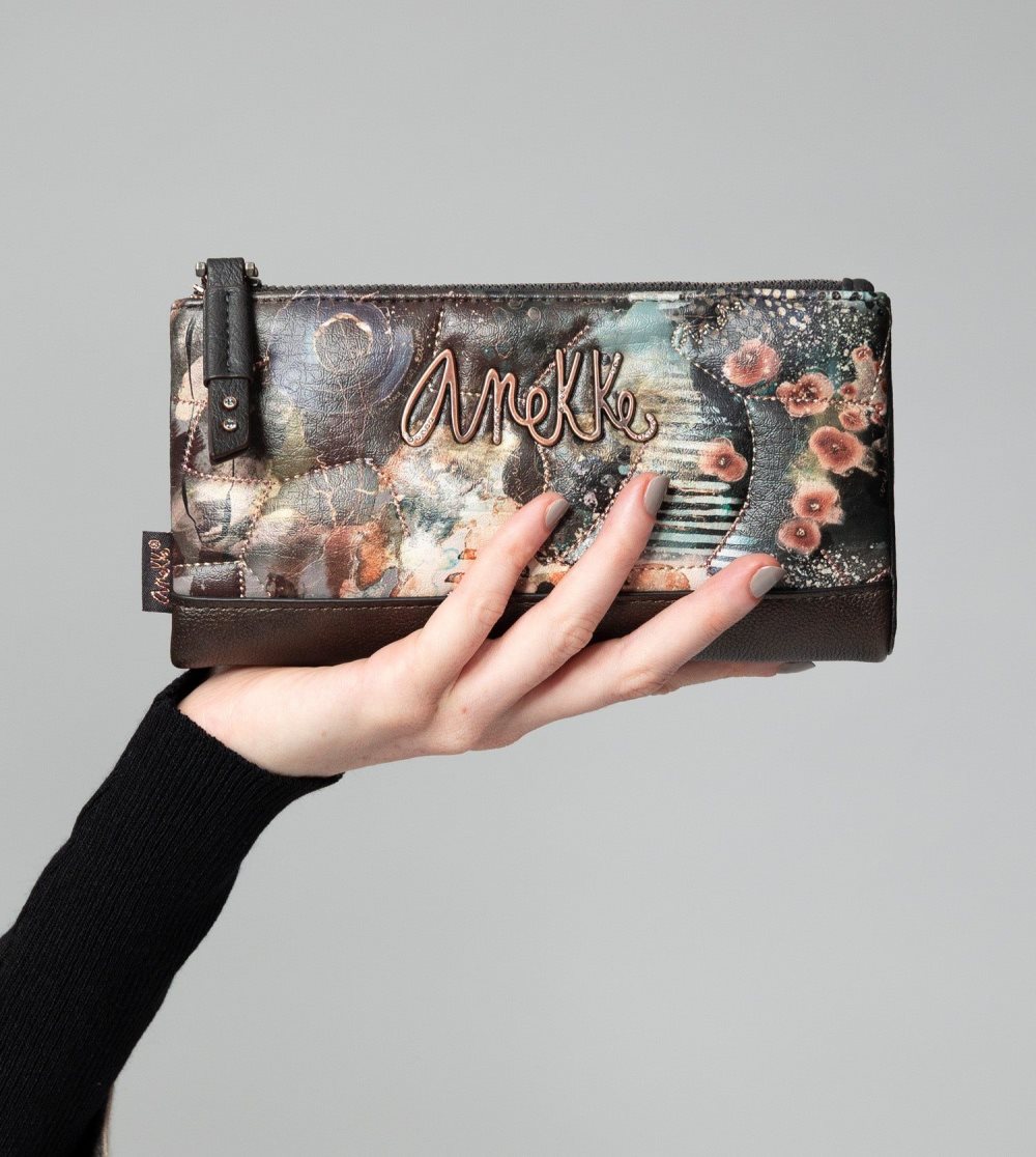Női Anekke Shoen Padded Flexible Rfid Wallet Pénztárca | LDFGEA-160