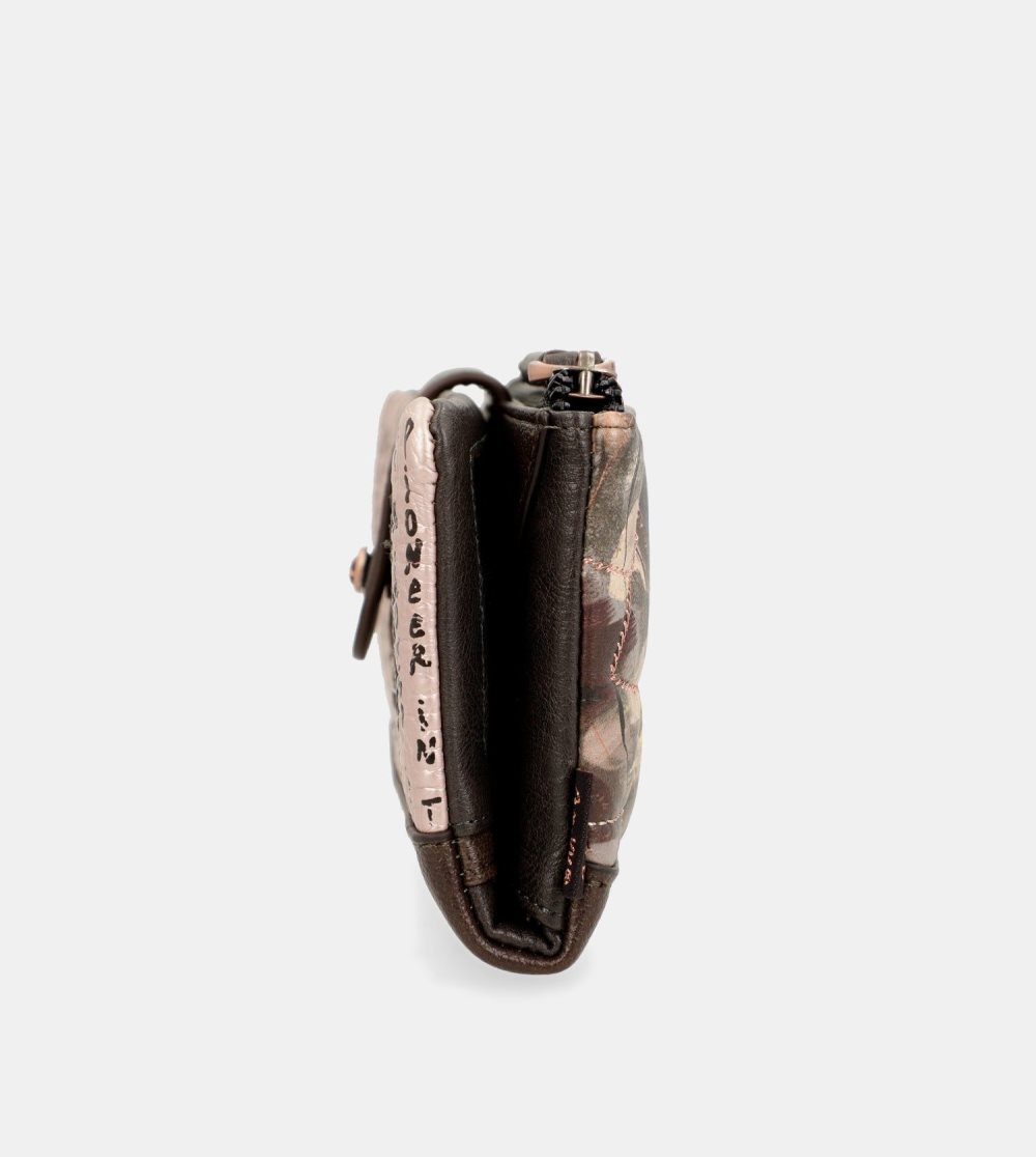 Női Anekke Shoen Padded Flexible Rfid Wallet Pénztárca | LDFGEA-160