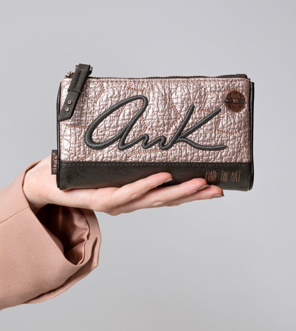 Női Anekke Shoen Padded Rfid Ank Wallet Pénztárca | RMEBFX-802