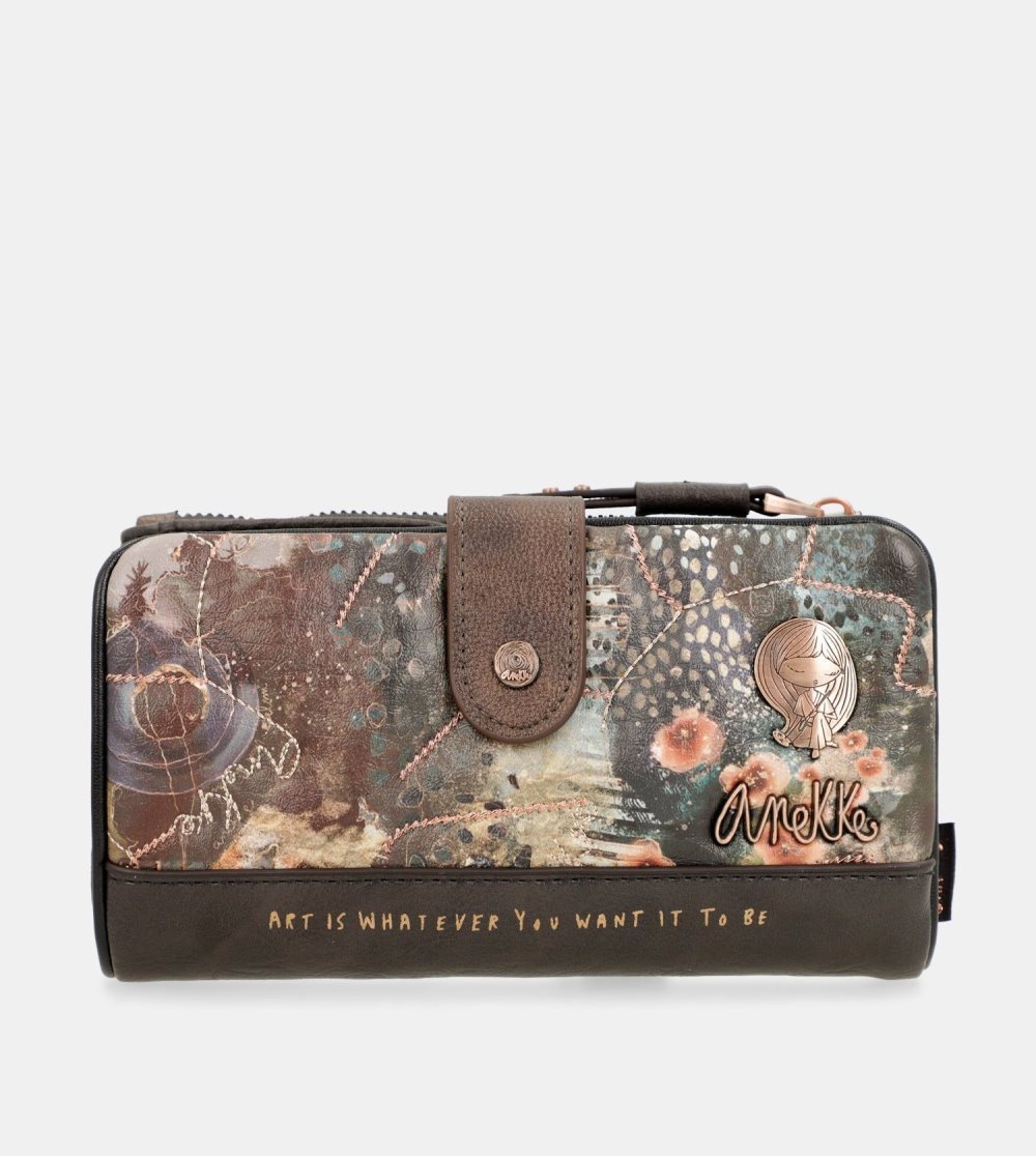 Női Anekke Shoen Padded Rfid Ank Wallet Pénztárca | RMEBFX-802