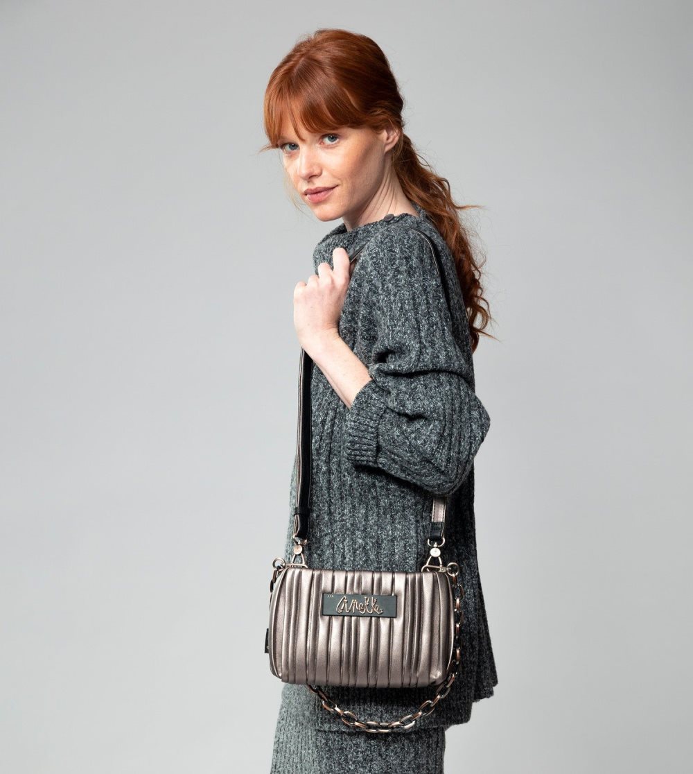 Női Anekke Shoen Palette Double-sided Pleated Bag Válltáskák | FGJLVD-853